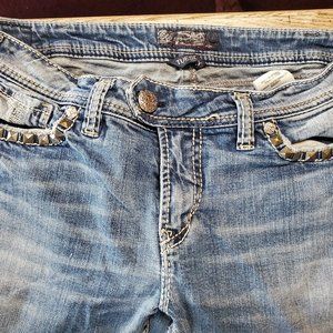 Silver Tuesday mid baby boot cut sz 34w 31l